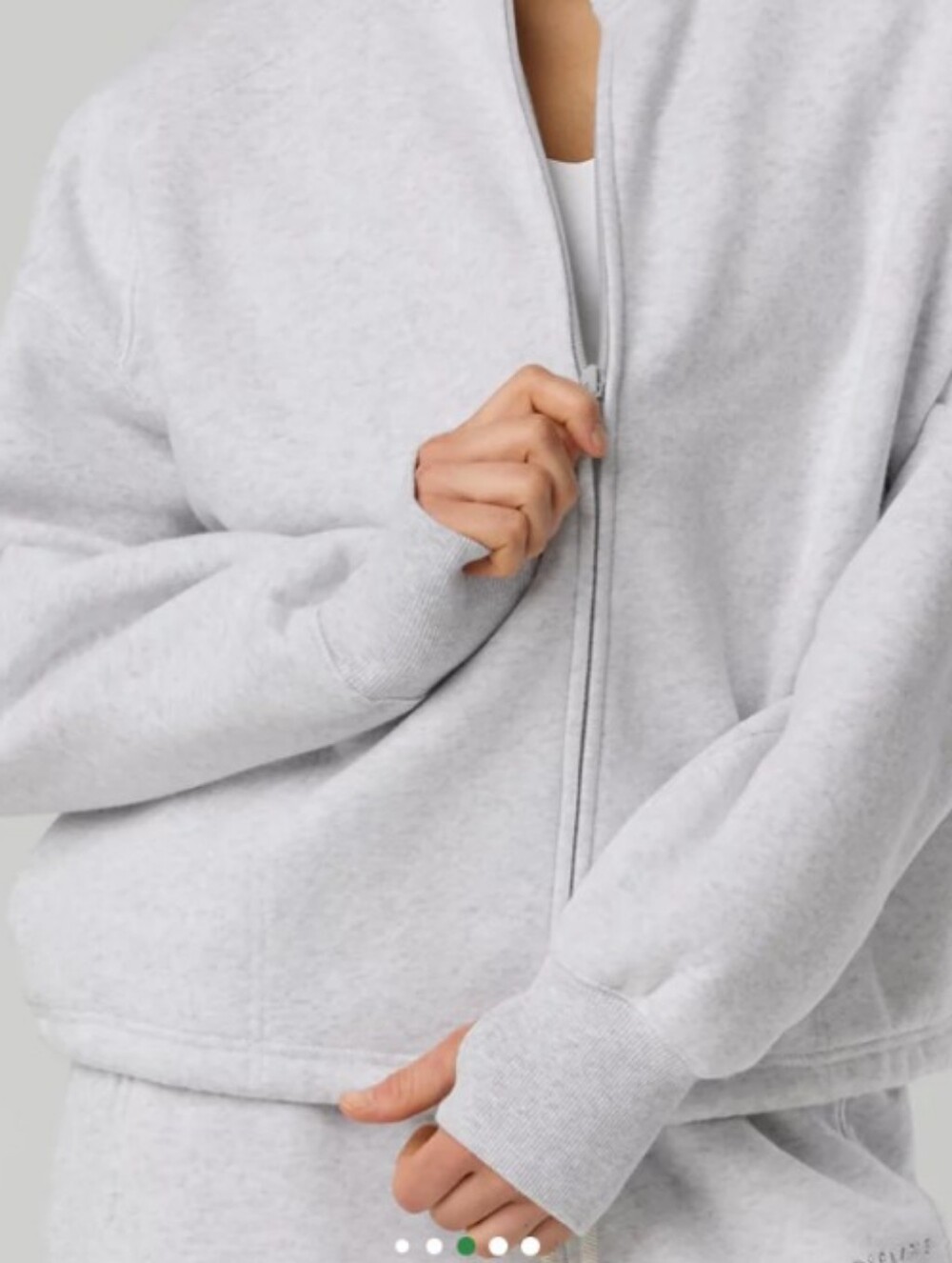 Offline By Aerie Cloud Fleece Full Zip W/Thumbholes